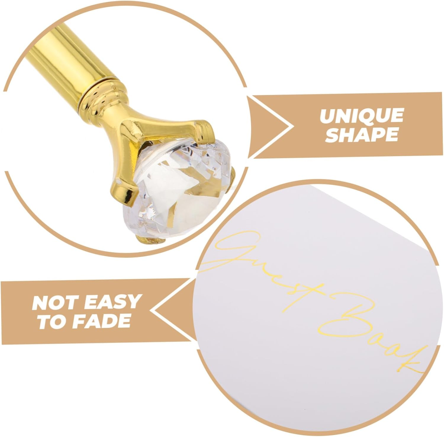 Wedding Guest Book Wedding Reception with Pens Ideal for Guest Messages and Memories Ideal for Graduation Baby Shower and Celebrations image number 3