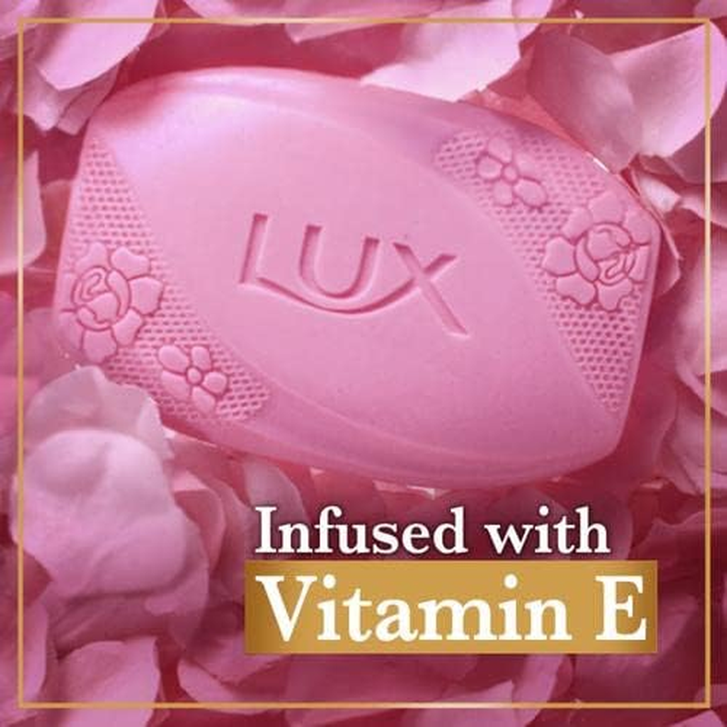 Lux Soft Touch Silk Essence & Rose Water Soap Bar, 3X150G image number 6