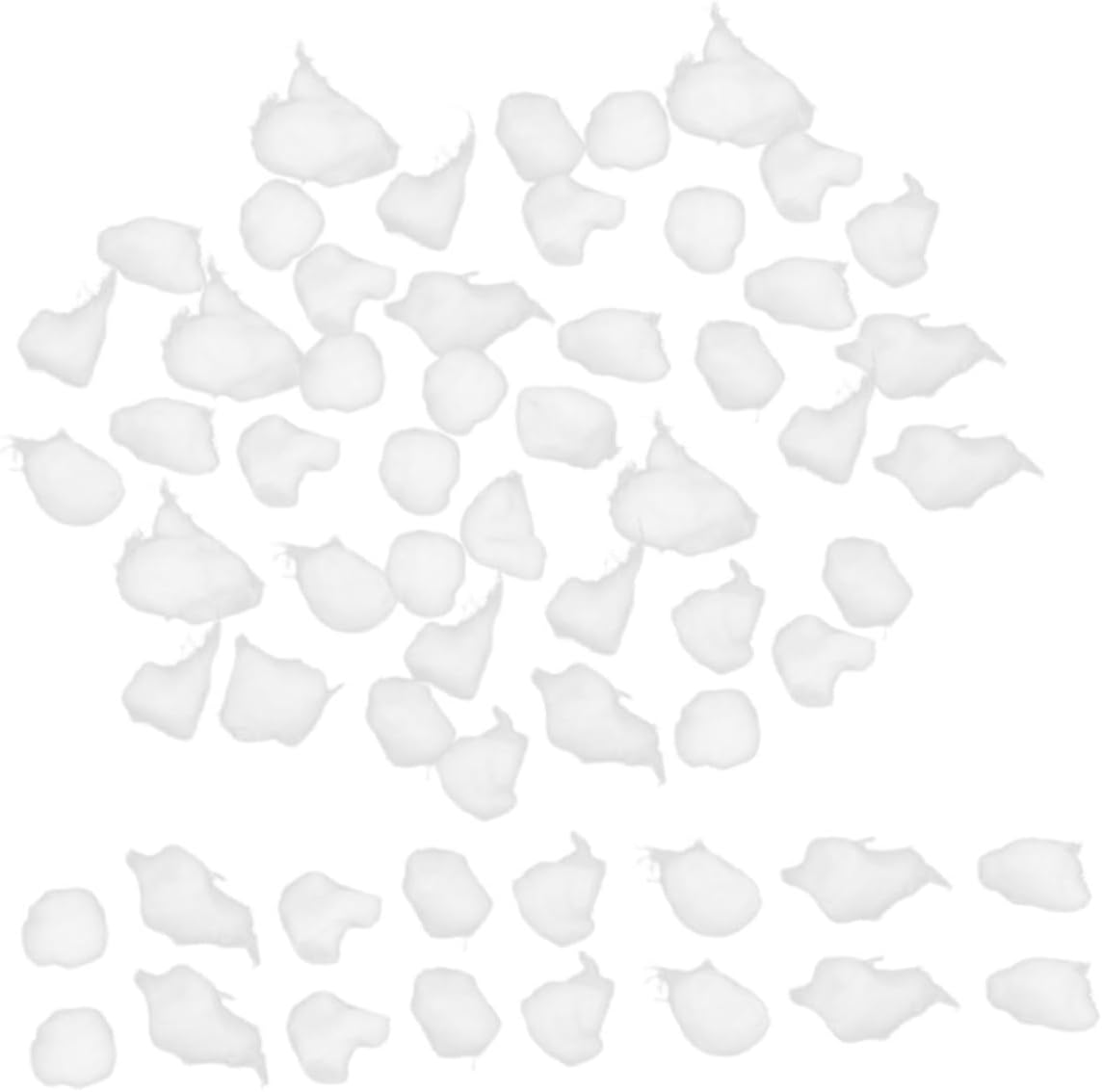 Nail Cotton Balls for Nail Polish Remover 3 Bags Absorbent Cotton Balls Suitable for Home and Salon Use image number 4