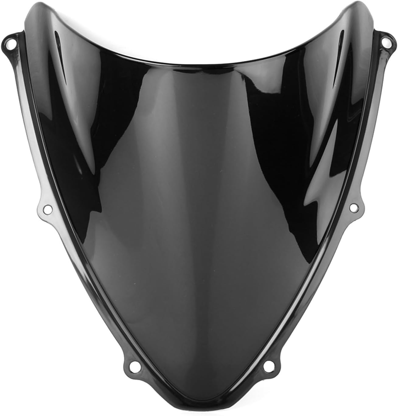 Motorcycle Accessories for Suzuki GSXR600 GSXR750 2006 2007 Motorcycle Parts ABS Plastic Double Bubble Windshield Windscreen Windshield (Color : 1)