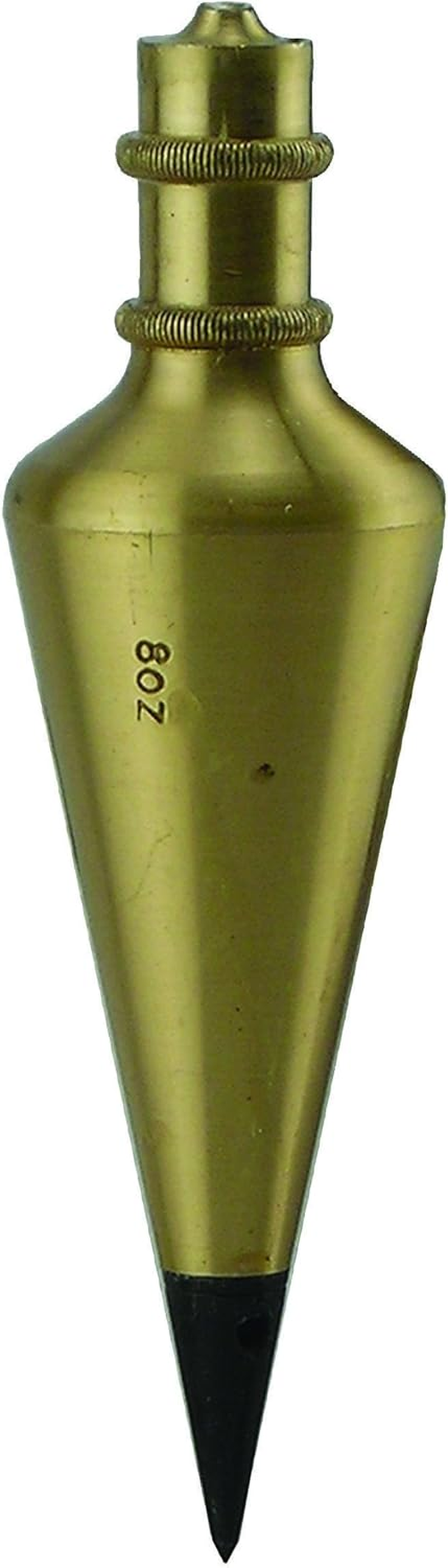 General Tools 790-12 Hexagon Steel Plumb Bob, 12 Ounce