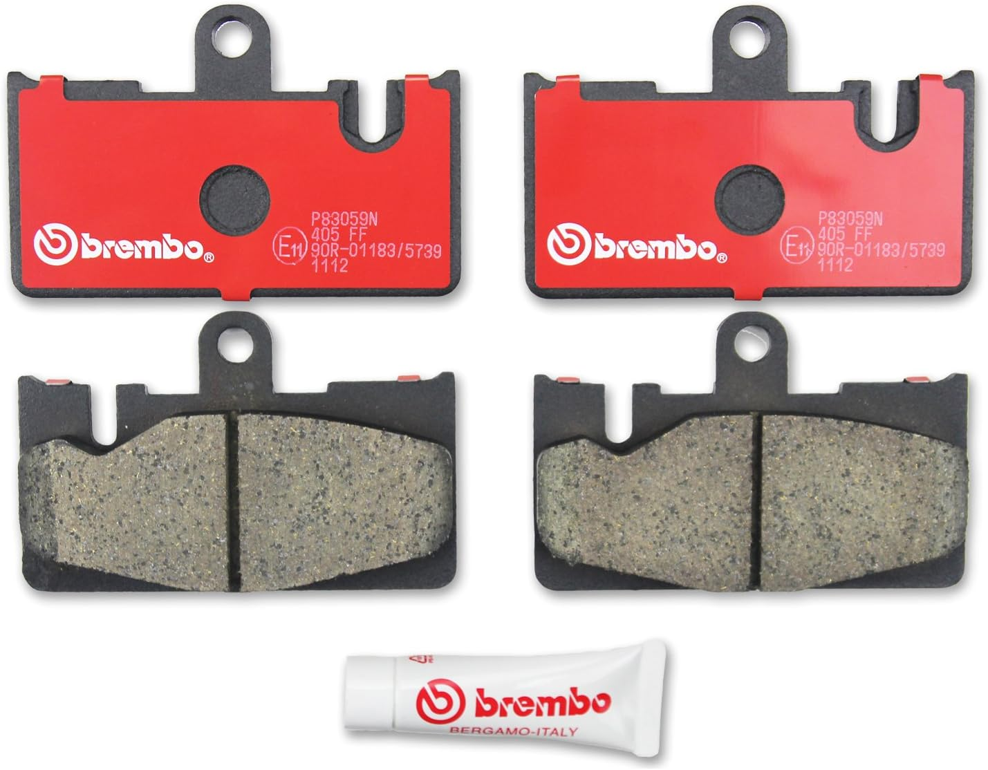 Brembo P83059N Rear Disc Brake Pad image number 4