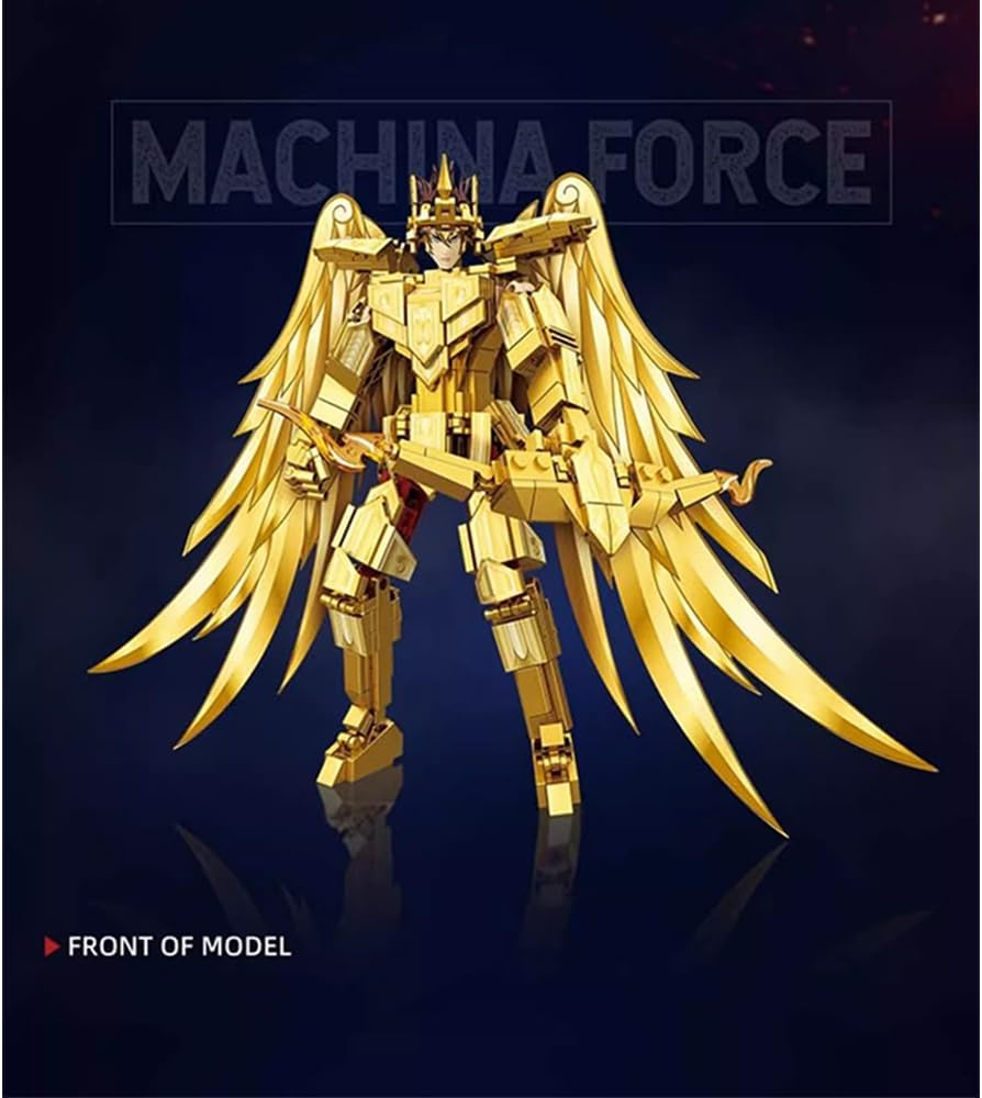 Doyomtoy Arena of Valor Building Blocks, Lu Bu, Arthur, Tel'Annas, Chi, Yorn, Character Model, Birthday Gifts for Boys and Girls, Themed Decorations, Collectibles for Fans image number 2