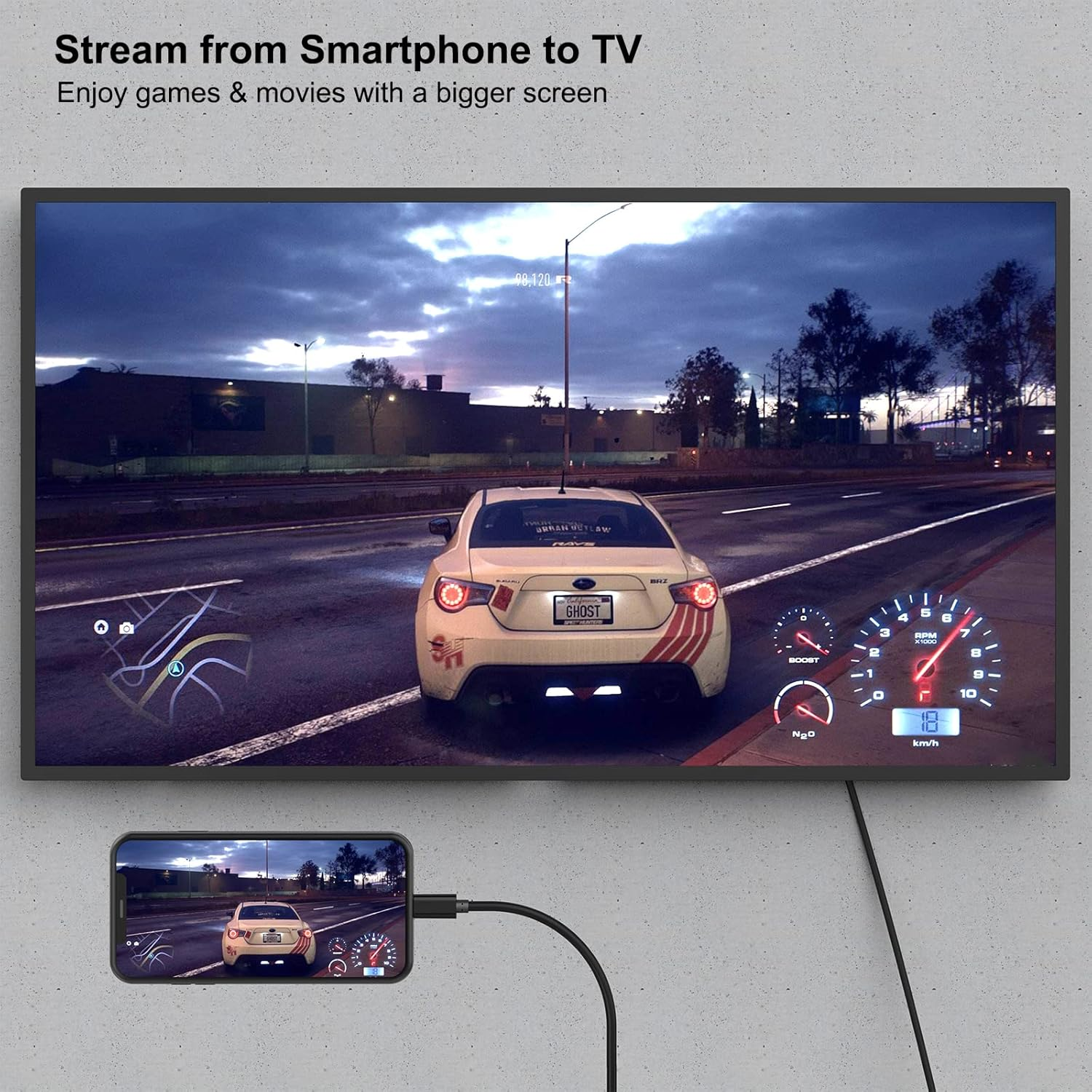 BENFEI USB C to Displayport 6 Feet Cable, USB Type-C to DP Adapter [Thunderbolt 3 Compatible] for Macbook Pro 2018/2017, Macbook Air/Ipad Pro 2018, Samsung Galaxy S10/S9, Surface Book 2 and More image number 1