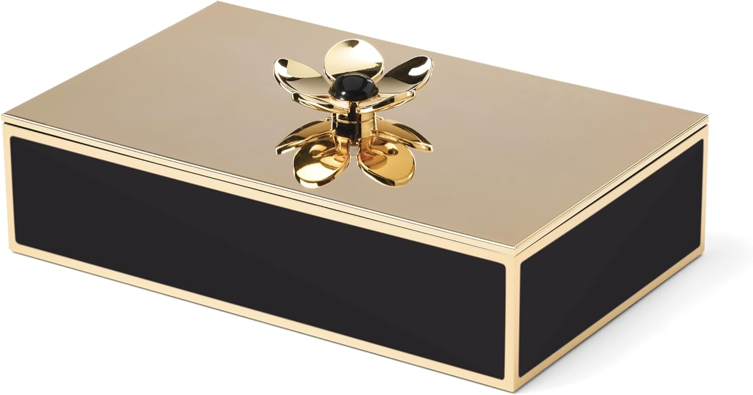 Kate Spade New York Make It Pop Floral Box, 0.85 LB, Green/Navy