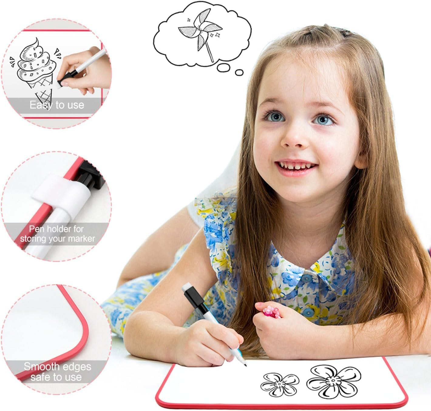 Whiteboard White Board White Board Markers Dry Erase Board Small White Board Whiteboards Whiteboard Markers Dry Erase Eraser White Boards Bulletin Board Writing Board Small Dry Erase Wall White Board image number 4