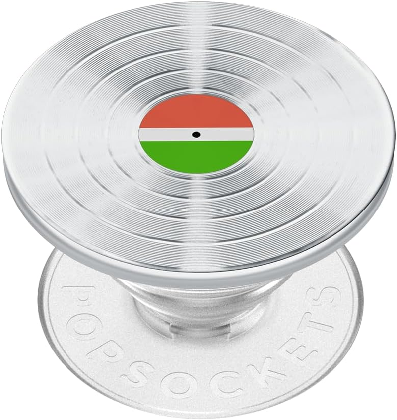 Popsockets Phone Grip with Expanding Kickstand, Adhesive Grip - Silver image number 4