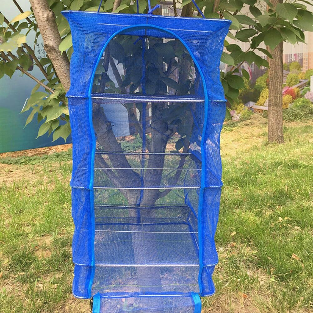 Air Dry Drying Net Vegetable Dehydrator Fruit Meat Fishing Jerky Food Beef Fish3Tier image number 1
