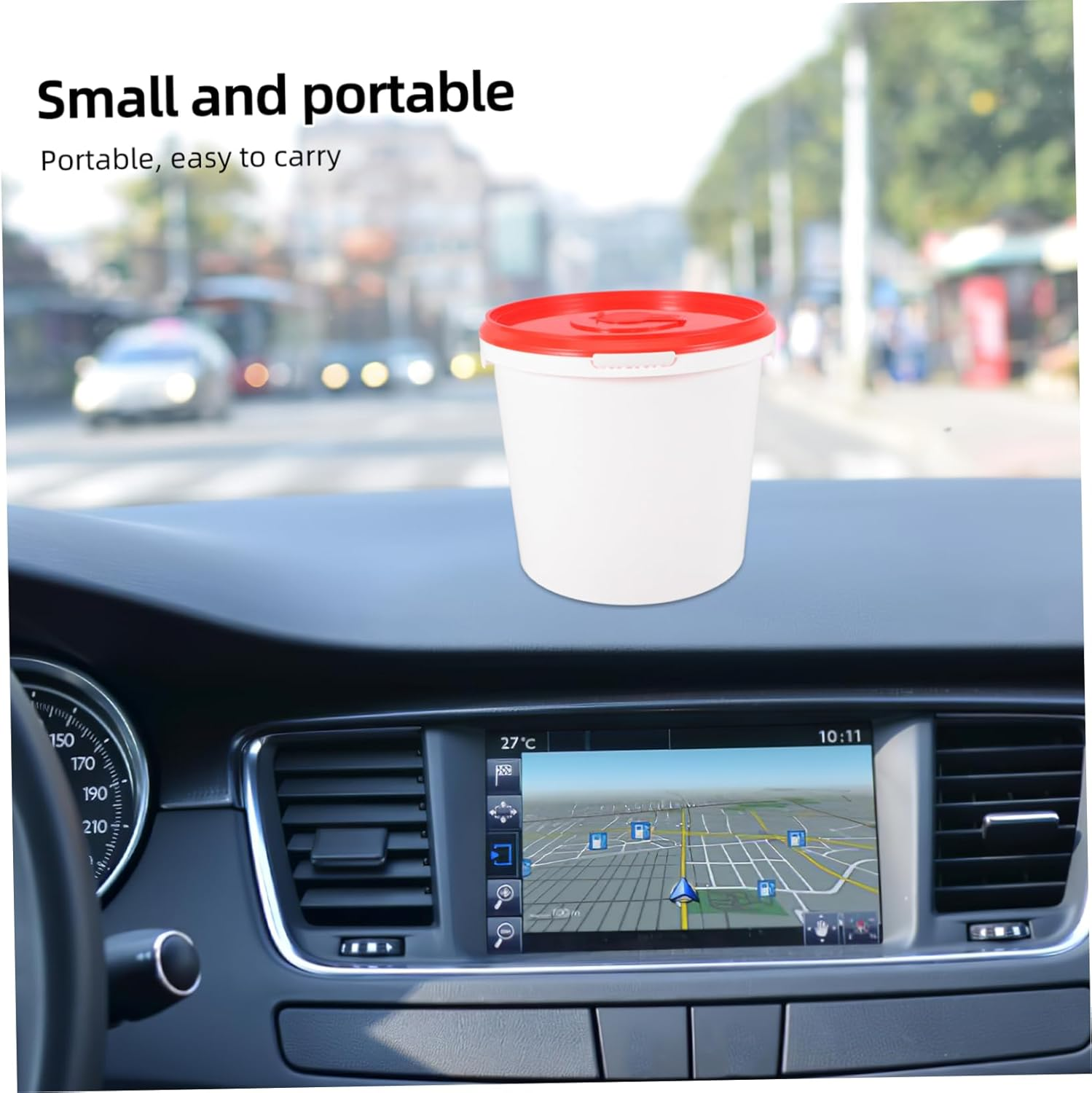 Refillable Wipe Container for Travel Portable Plastic Wipe Dispenser Lid for Car Lightweight And image number 4
