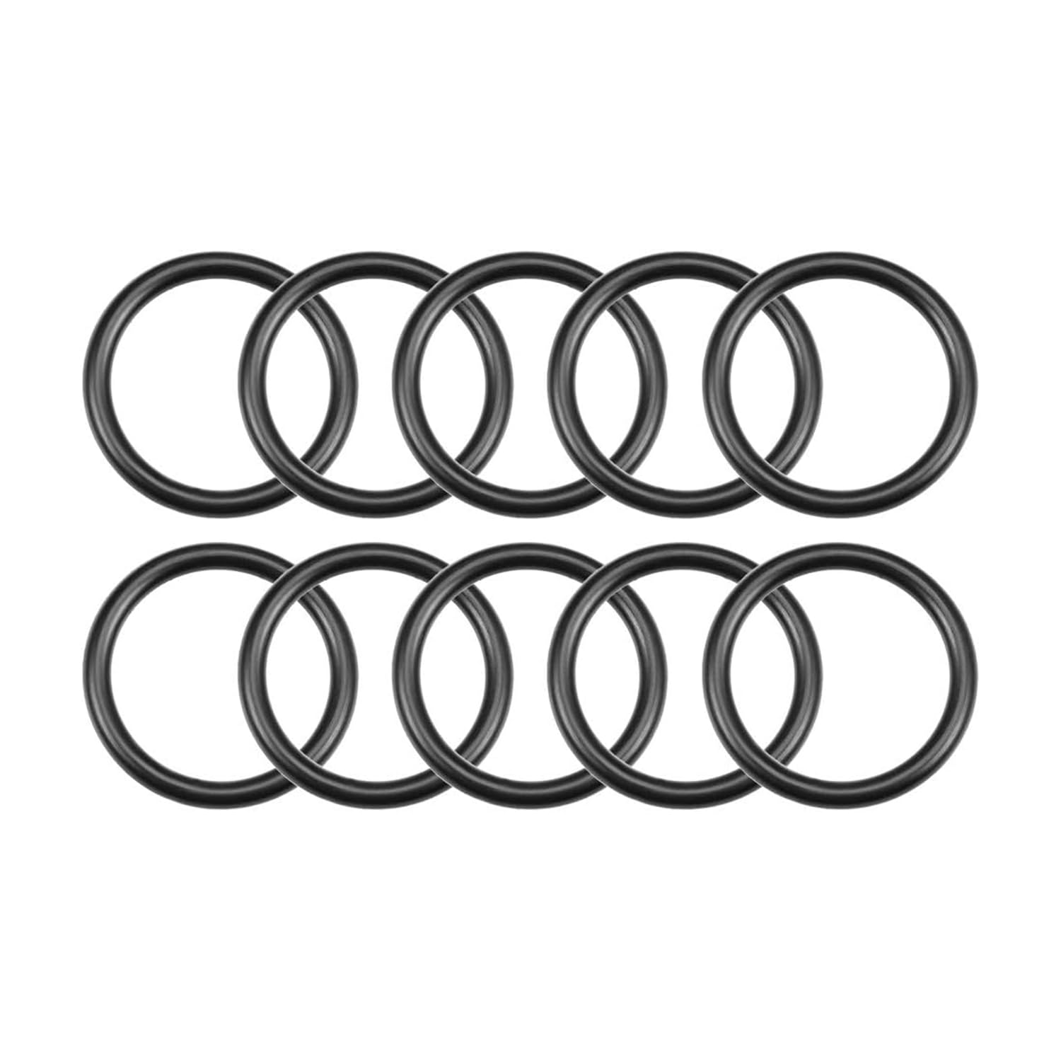 Lyfengdeam 10Pcs Nitrile Rubber O-Rings, 32Mm OD 25Mm ID 3.5Mm Width Rubber Washers Spacer O-Rings Gasket Kit image number 1