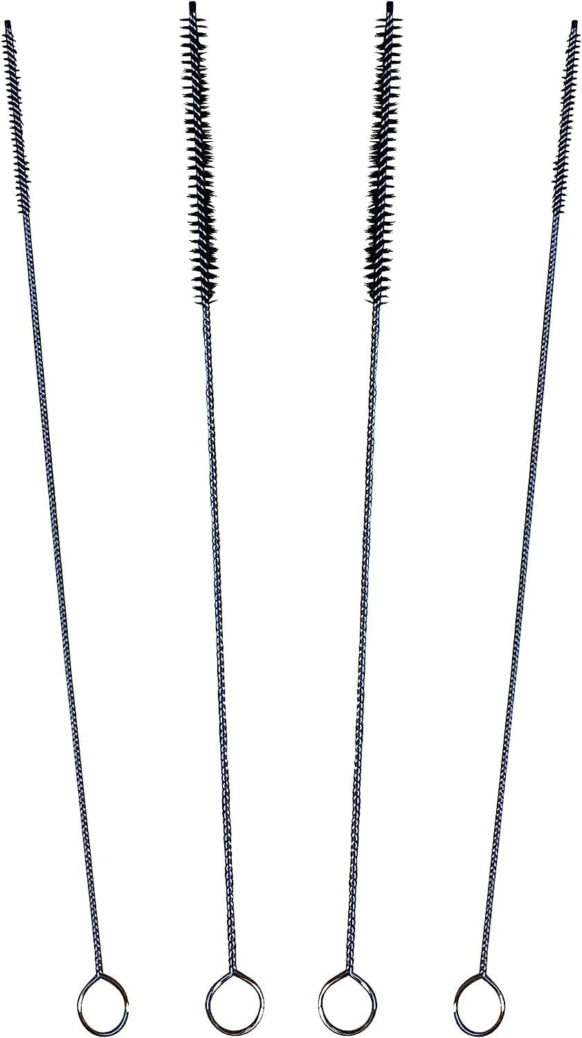 Fancility 4 X XXL Cleaning Brushes 32 Cm Long, 3 Mm and 7 Mm Diameter for Milk Hoses of Fully Automatic Coffee Machines Such as Miele Jura Siemens Krups Saeco Melitta Bosch Nivona Coffee Spout And image number 1