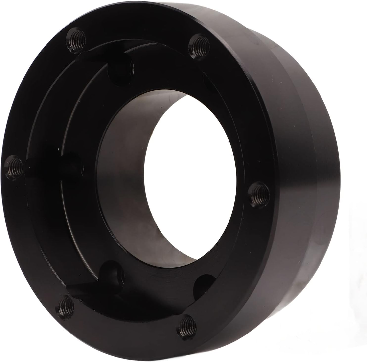 Cryfokt Steering Wheel Accessories Adapter Plate Black CNC Machined Durable Aluminum Alloy for Logitech G25 G27 G29 G920 (Cryfokt6Azed3Srk2) image number 3