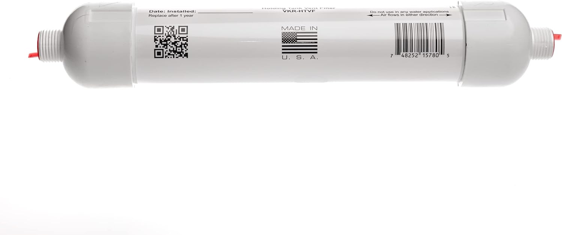 Voker Holding Tank Vent Filter (5/8") - Made in the USA - Direct Replacement for Sealand/Sanigard/Dometic OEM Filters (5/8") image number 6