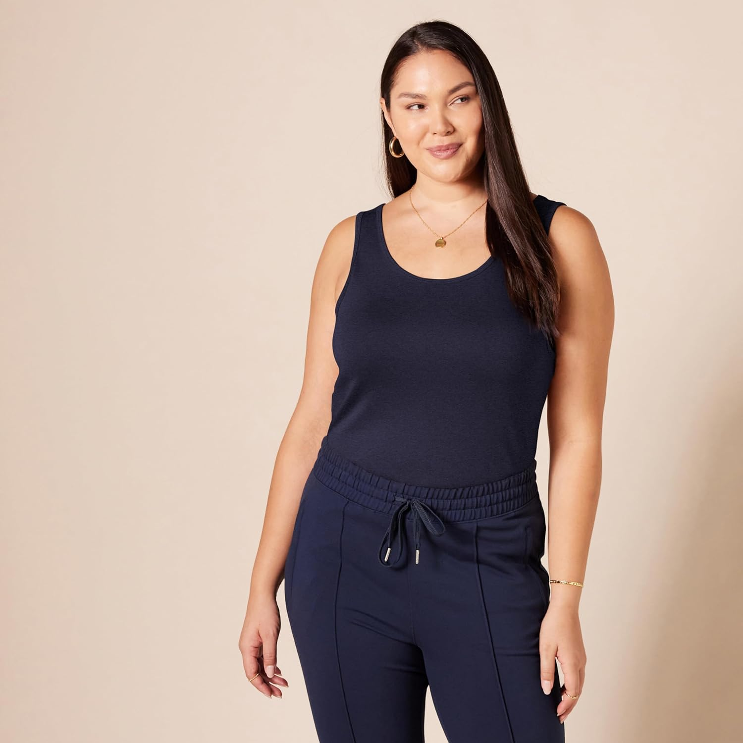 Amazon Essentials Women'S Slim-Fit Tank Top, Pack of 2 image number 5