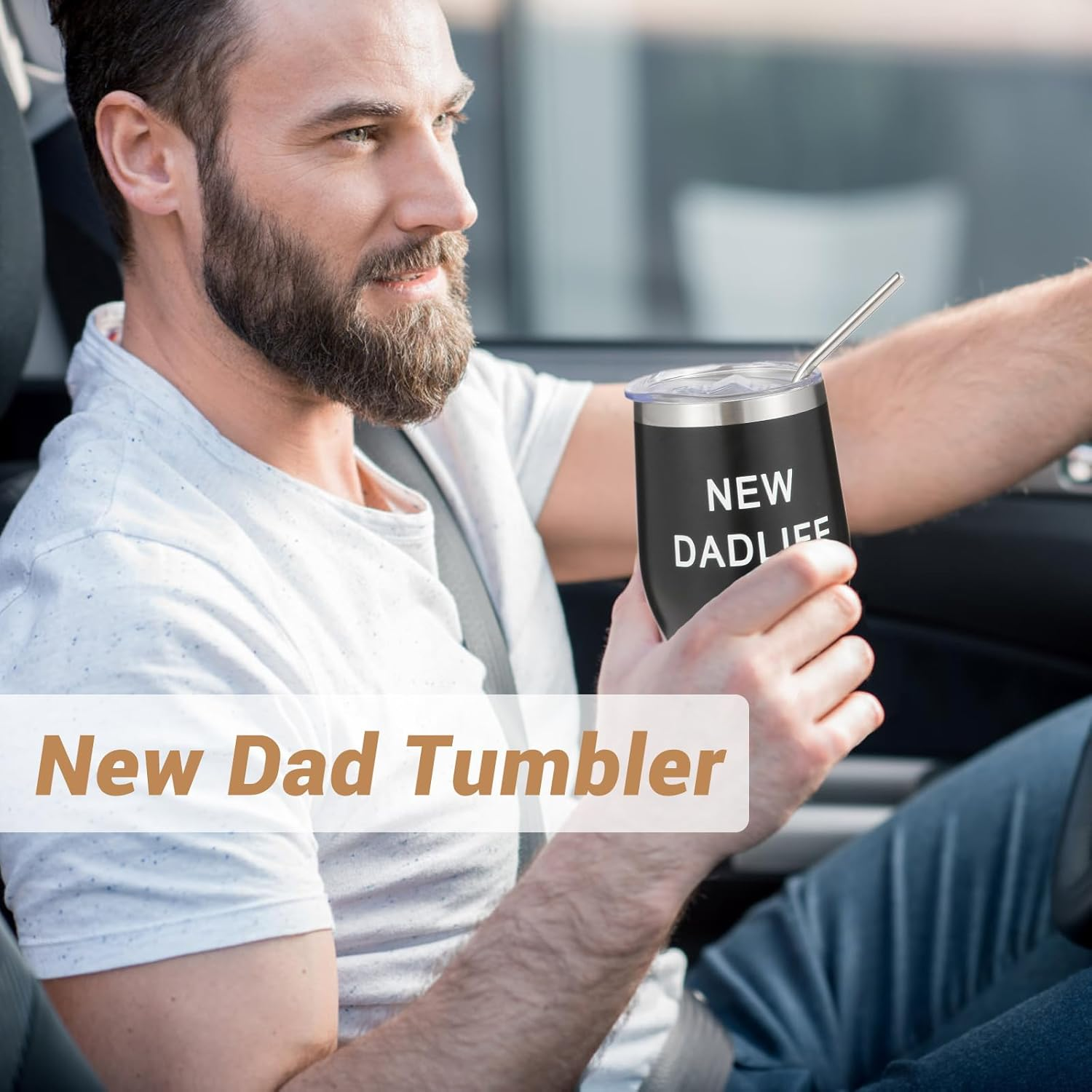 Soon-To-Be Dads Gift, First Time Father&rsquo;S Day Box, 6-Piece First-Time Dad Kit for Baby Shower & Gender Reveal, Unique Kit for Expecting Fathers, New Dad Gifts for Men image number 3