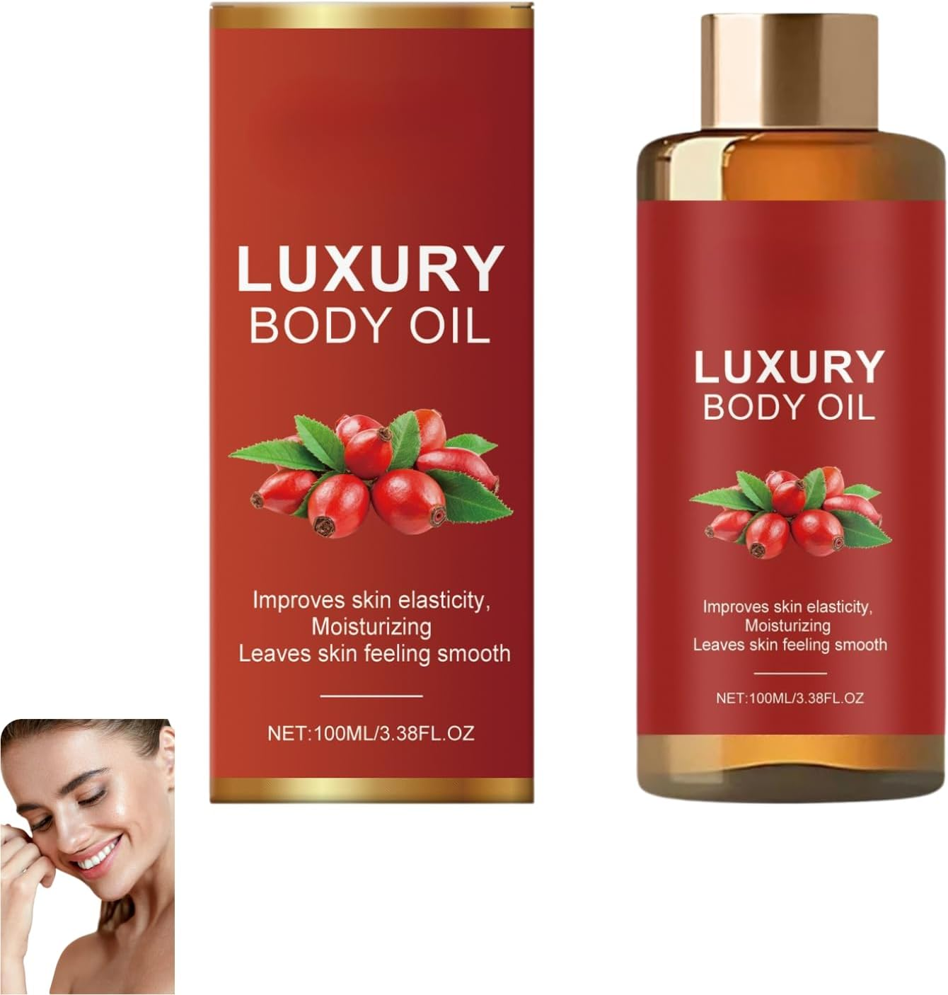 Magic Firming Body Care, Luxury Glow Remedy Essence for Women Arms Chest Thighs & Tummy, Collagen Support Skin Tightening Serum, Hydrating & Moisturizing Magic Care after Shower (1Pcs)