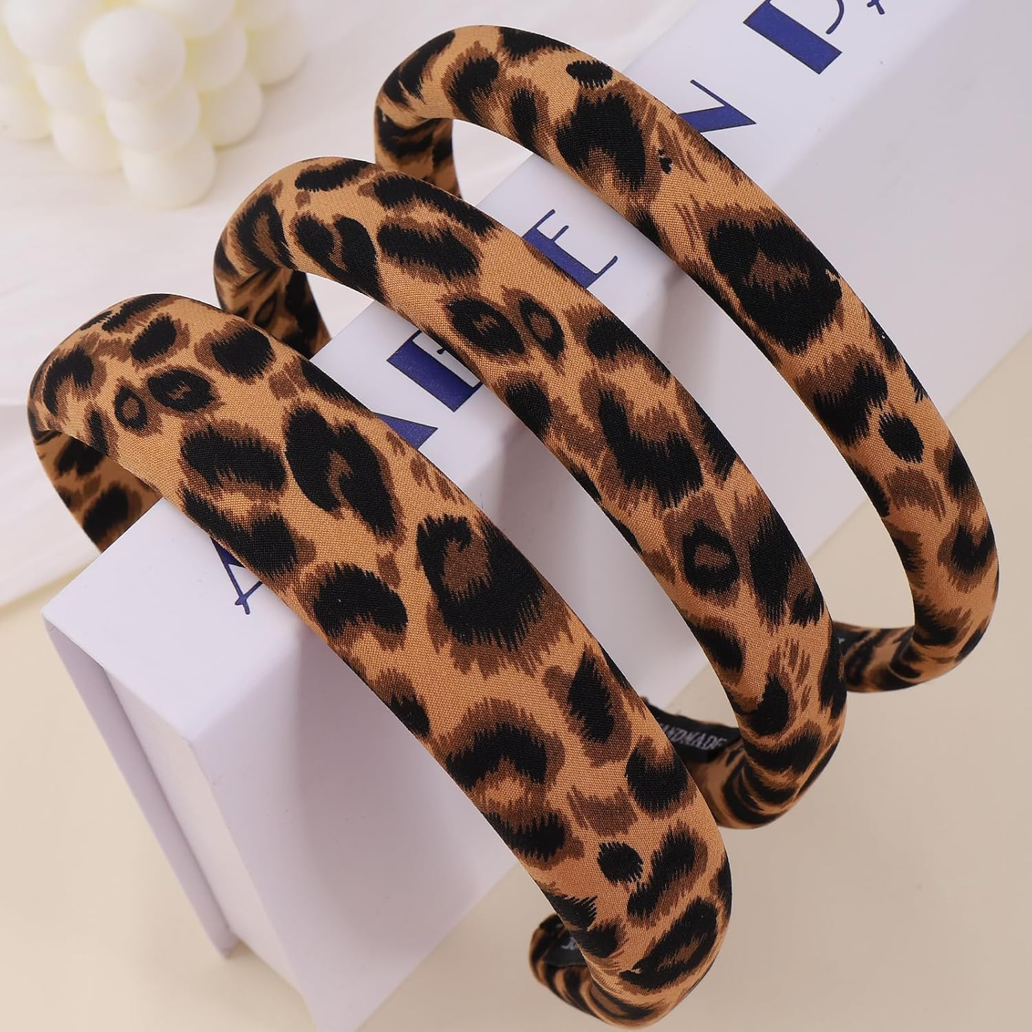 Leopard Print Headband, Women'S Vintage Hair Accessories, Leopard Headband, Women'S Girls, Leopard Headband, Headbands for Women and Girls image number 4