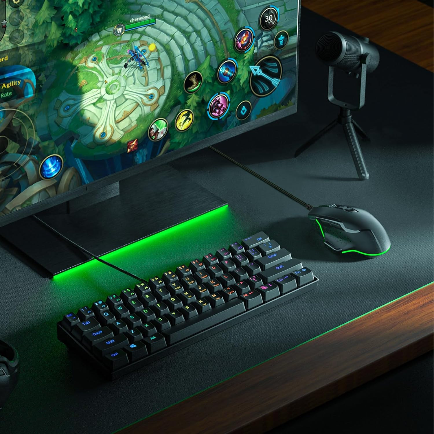 Toxaoii Mouse Charging Cable for Razer Naga Pro 20000 DPI, Deathadder V2 Pro, Viper Ultimate, Basilisk Ultimate, Nylon Braided Micro Charger Cable, Wireless Gaming Mouse Charging Cord Black 5.9 FT