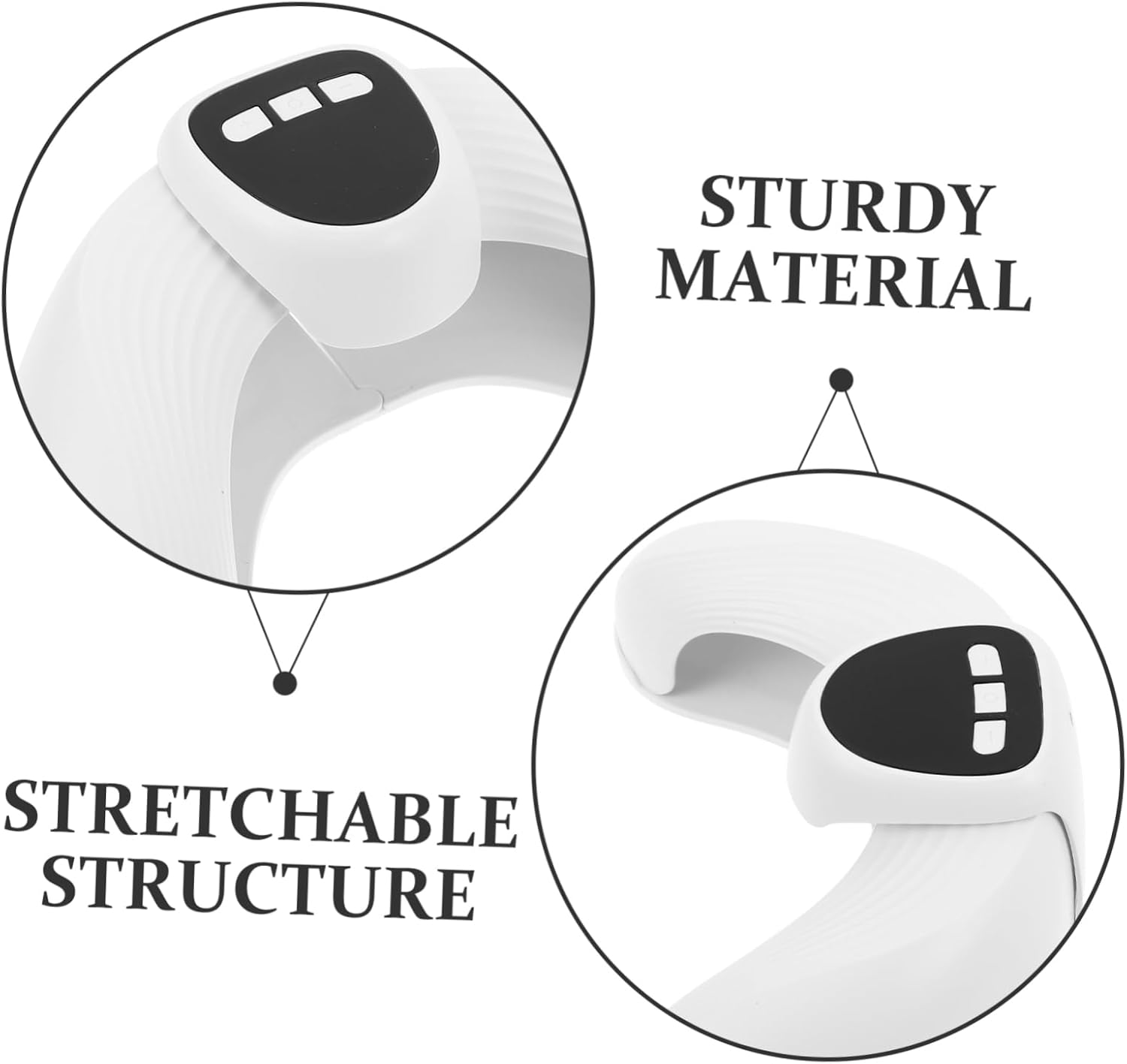 FOYTOKI UV LED Nail Dryer U Shaped Dual Light Source Gel Polish Lamp with Automatic Sensor Fast Curing for Home and Salon Use Portable Stretchable Design for Efficient Manicures image number 1