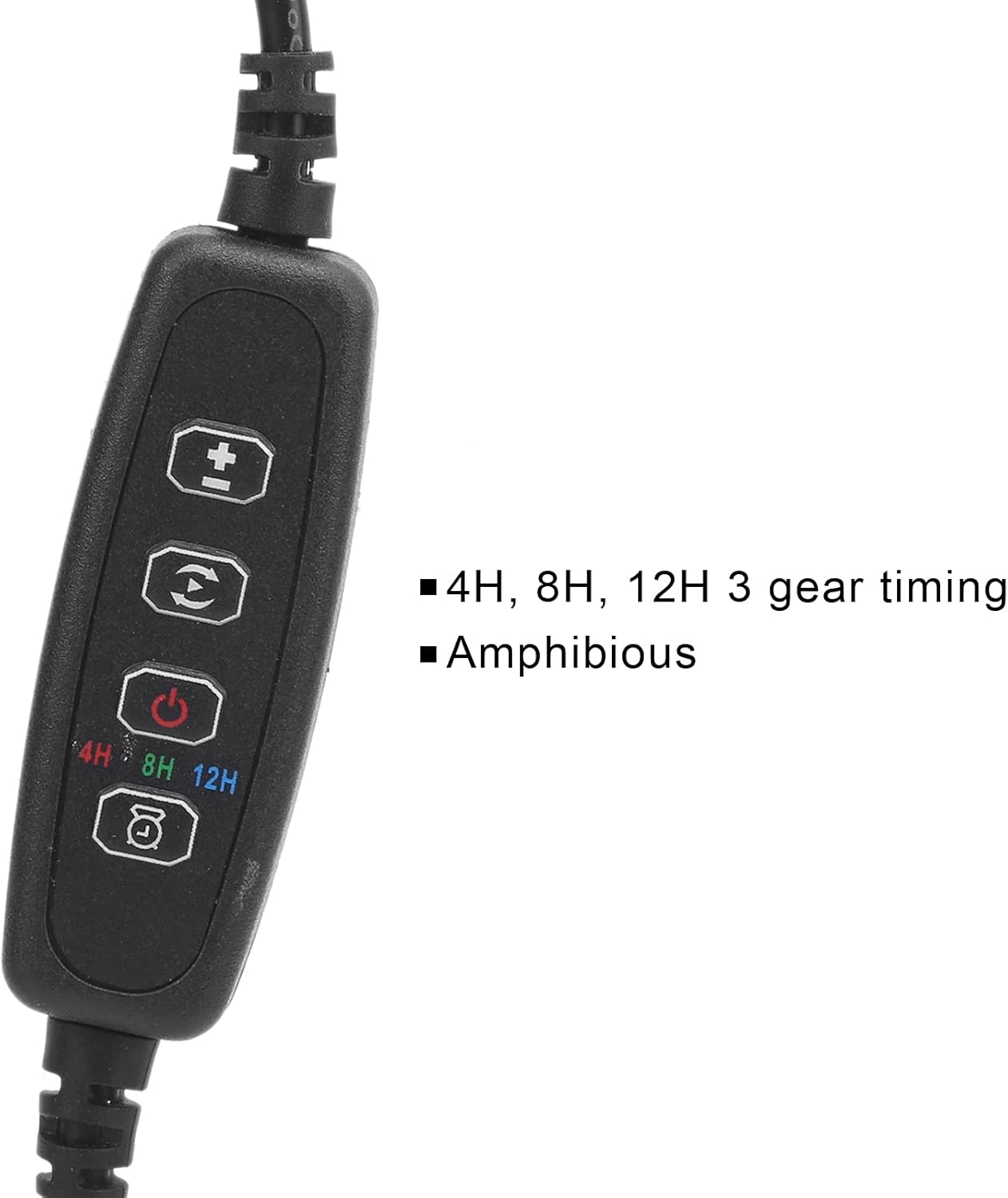 Aquarium LED Light, Transparent Aquarium Light with 3 Light Modes Dimmable Aquarium Light for Aquarium for Fish Tank(28Cm) image number 1