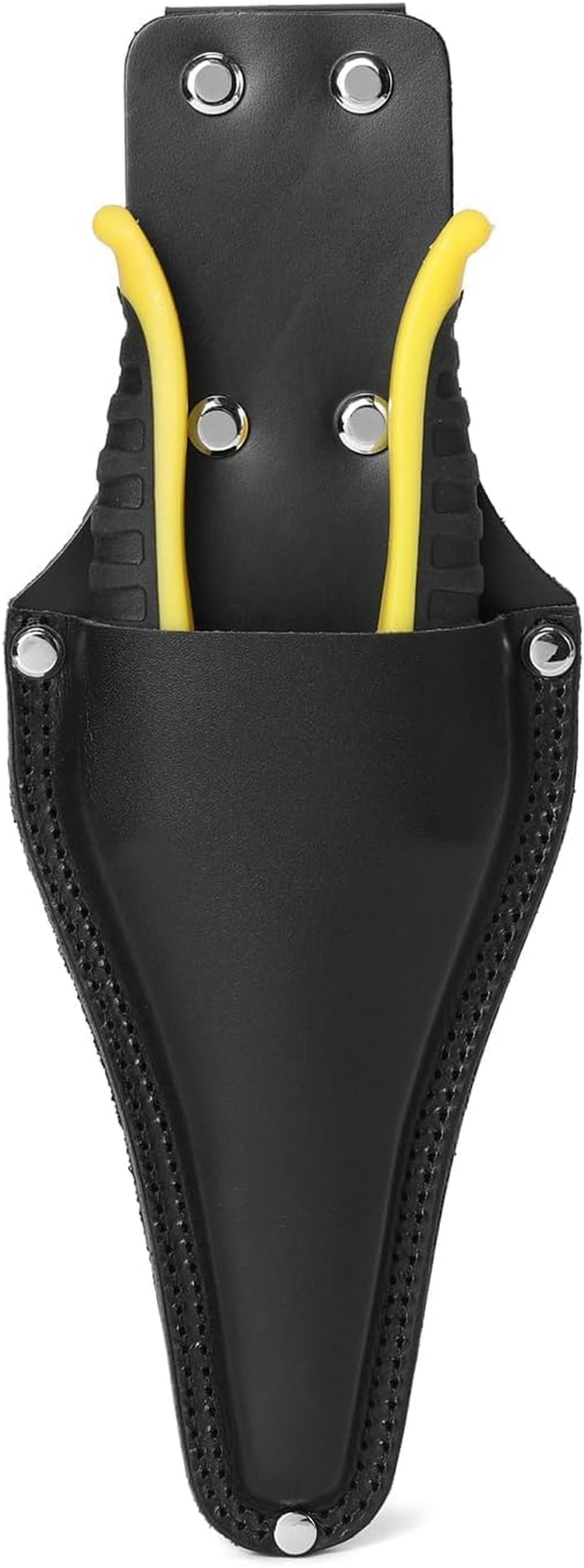 Garden Pruner Sheath,Pruner Tool Holster,Premium Genuine Leather Pruner Holster Protective Case for Garden Pruning Snips and Clippers
