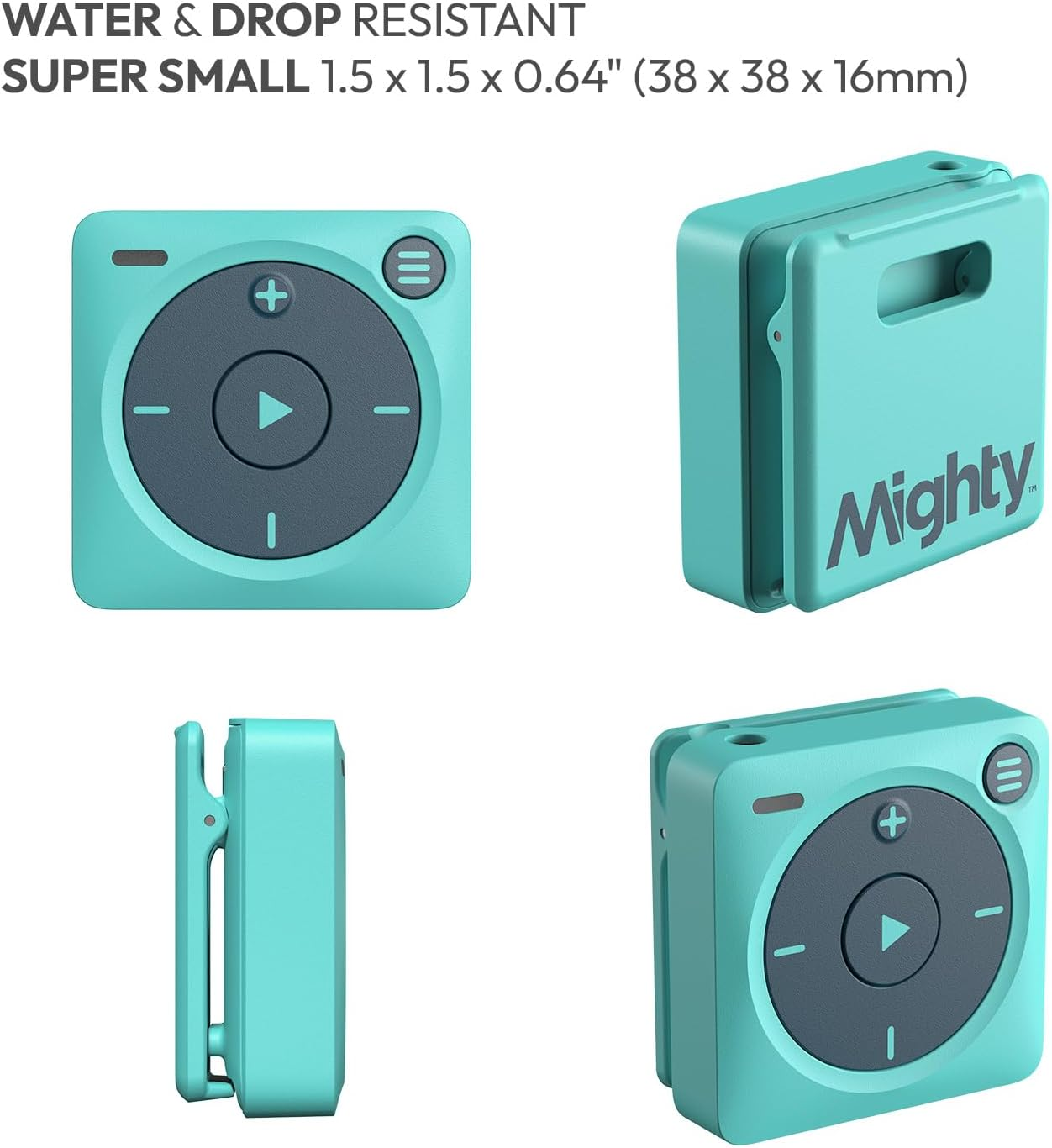 Mighty 3 Spotify & Amazon Music Player (2026 Edition) &ndash; Portable, Screen-Free, Works Offline &ndash; Compatible with Bluetooth & Wired Headphones &ndash; Stores 1,000+ Songs &ndash; No Phone Required (Blue) - Lavender image number 5