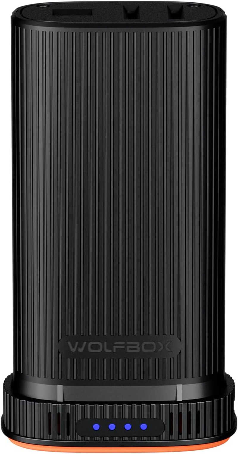 WOLFBOX MF200 22.2Wh 7.4V Rechargeable Li-Ion Battery Pack &ndash; Removable Backup Power for Compressed Air Duster (Battery Only, No Charger) image number 3