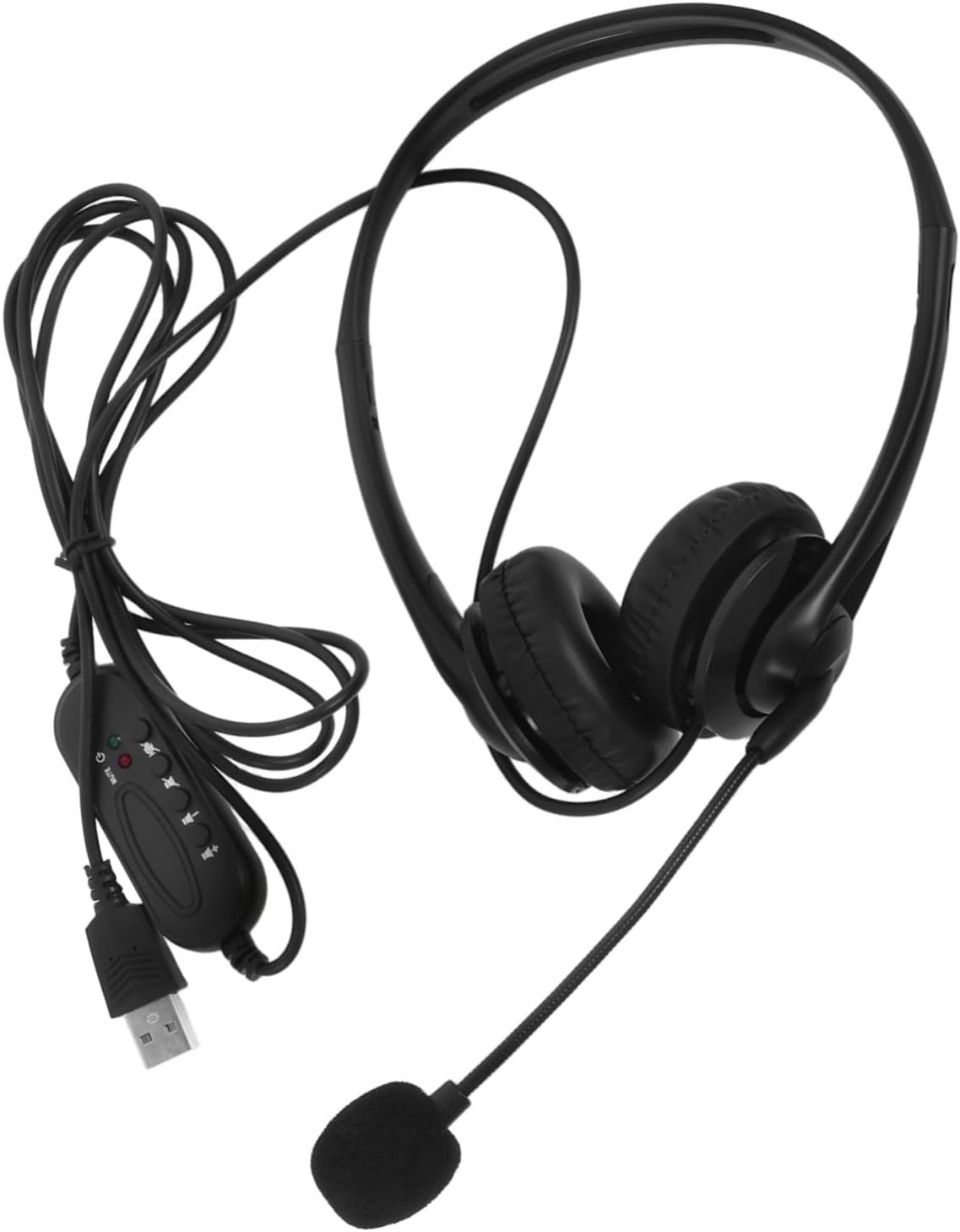 Operitacx Noise Canceling Headphones for Comfortable Listening Featuring Noise Reduction Technology Built Microphone for Webinars and Focused Work Sessions image number 4