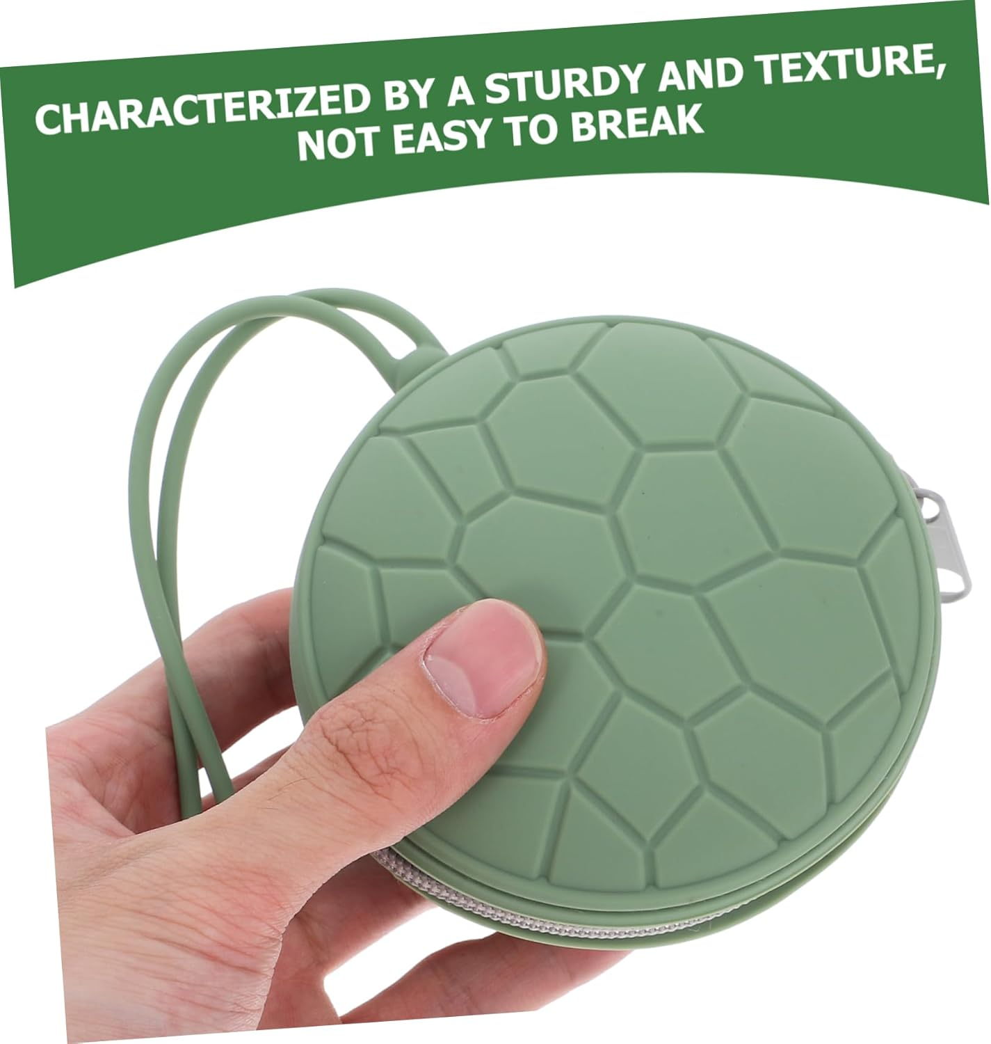 SEWOART Silicone Pouch Bag for Leakproof Case Organizer Women Toiletries Bag for Men Period Kit for School image number 4