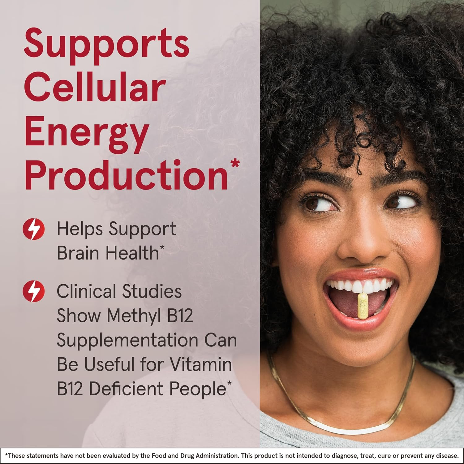 Jarrow Formulas Methylcobalamin (Methyl B12), Supports Brain Cells and Nerve Tissue, 1000 Mcg, 100 Lozenges