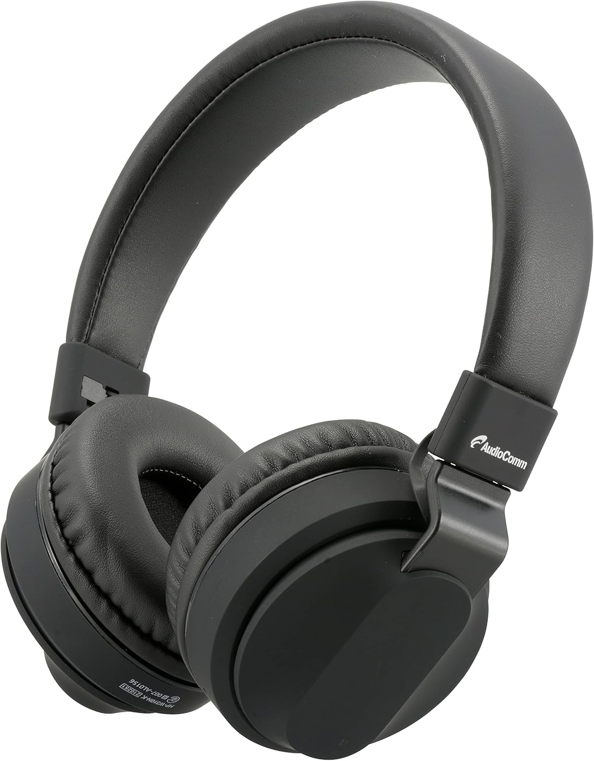 Ohm Electric Audiocomm HP-W310N-K 03-2886 Wireless Headphones Bluetooth Wireless Microphone Smartphone Call Answering Incoming Call Black Foldable image number 3