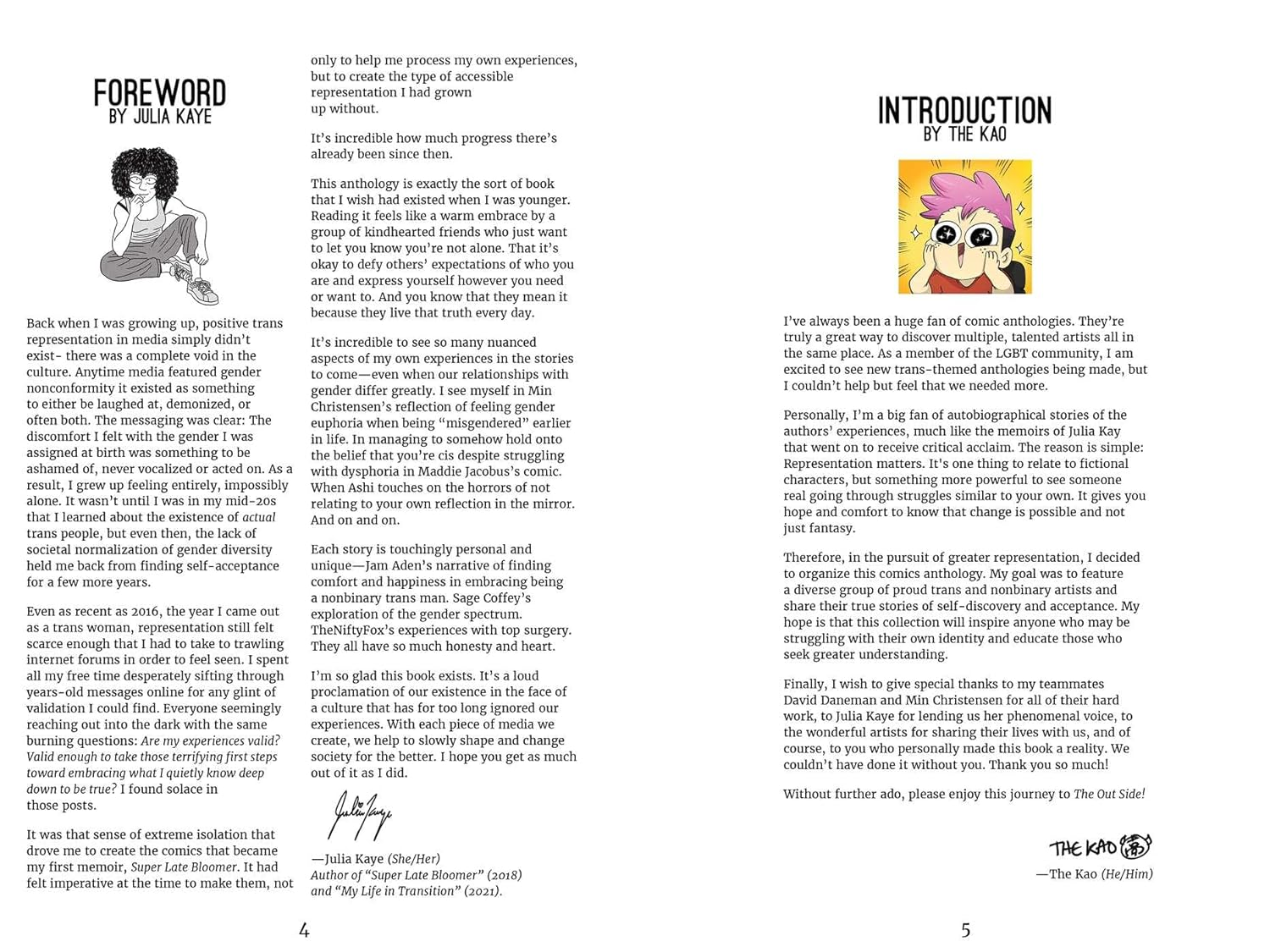 The Out Side: Trans & Nonbinary Comics image number 3