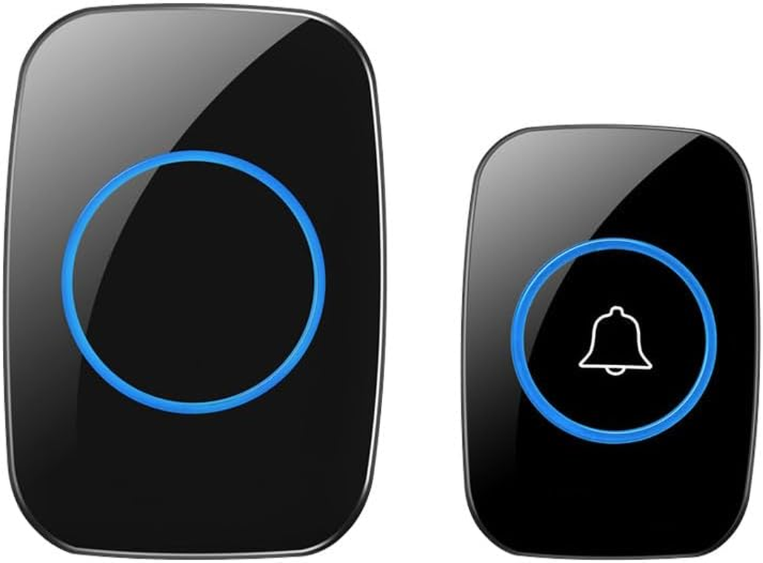 AIMALL Waterproof Wireless Doorbell System with Dual Plugin Receivers: Ultra-Long 300M Range, 60 Melodic Chimes & Adjustable Volume image number 3