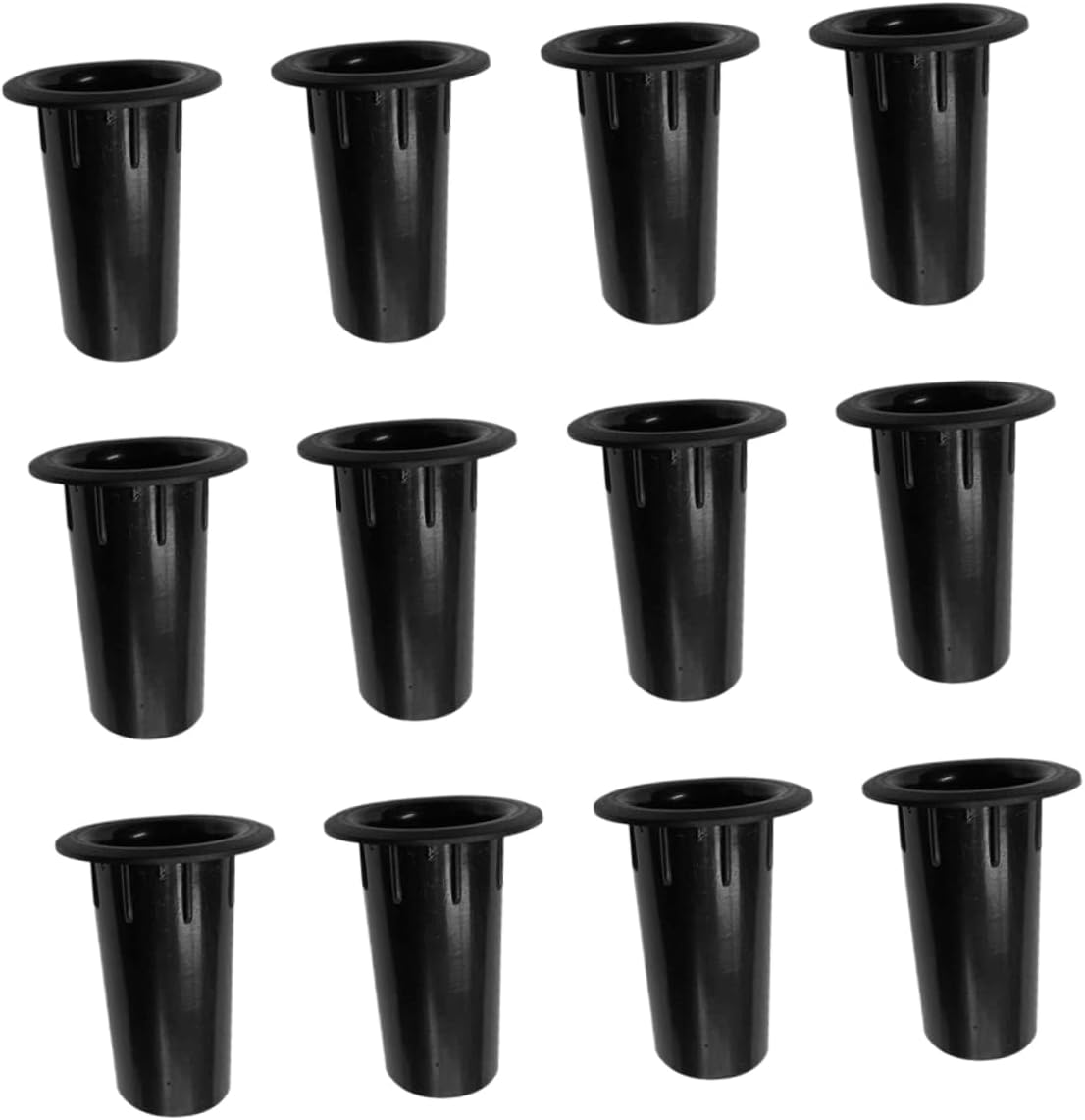 LAPYAPPE 20Pcs Plastic Speaker Air Outlet Tube Subwoofer Bass Reflex Port for Audio Equipment 41X80Mm Replacement Parts for Home Theater Systems image number 3