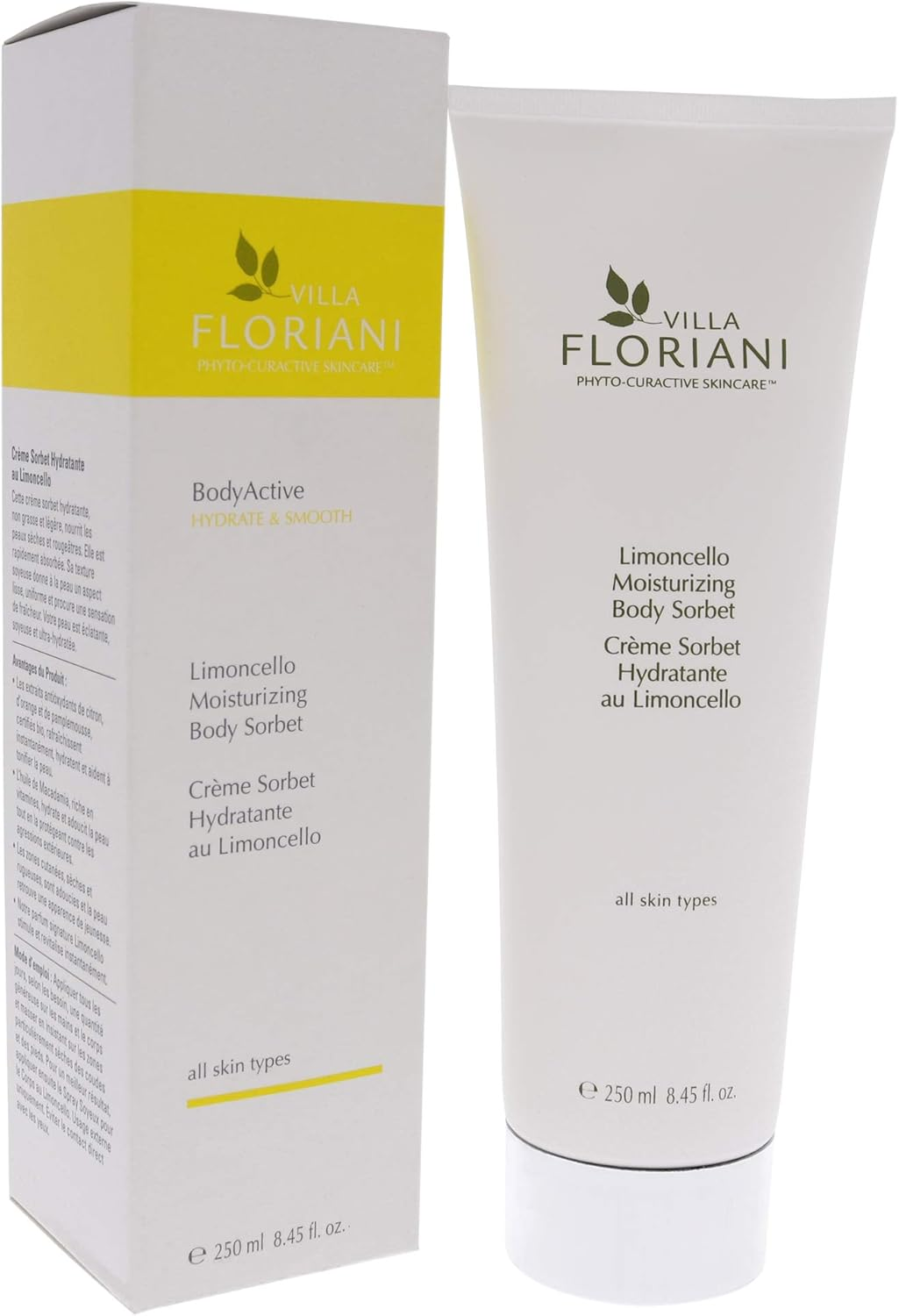 Villa Floriani Moisturizing Body Sorbet - Limoncello by Villa Floriani for Women - 8.45 Oz Body Sorbet, 249.9 Millilitre image number 2