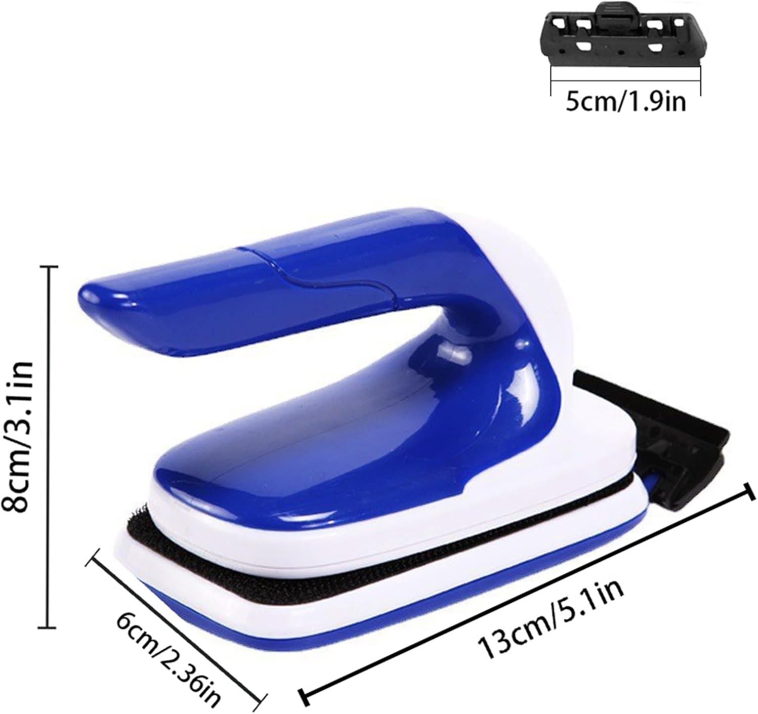 Magnetic Aquarium Fish Tank Glass Algae Scrapers Glass Cleaner Scrubber Clean Brush with Ergonomic Handgrip Design [Floating,Scratch-Free,Non-Slip,Magnetizing] (L) image number 5