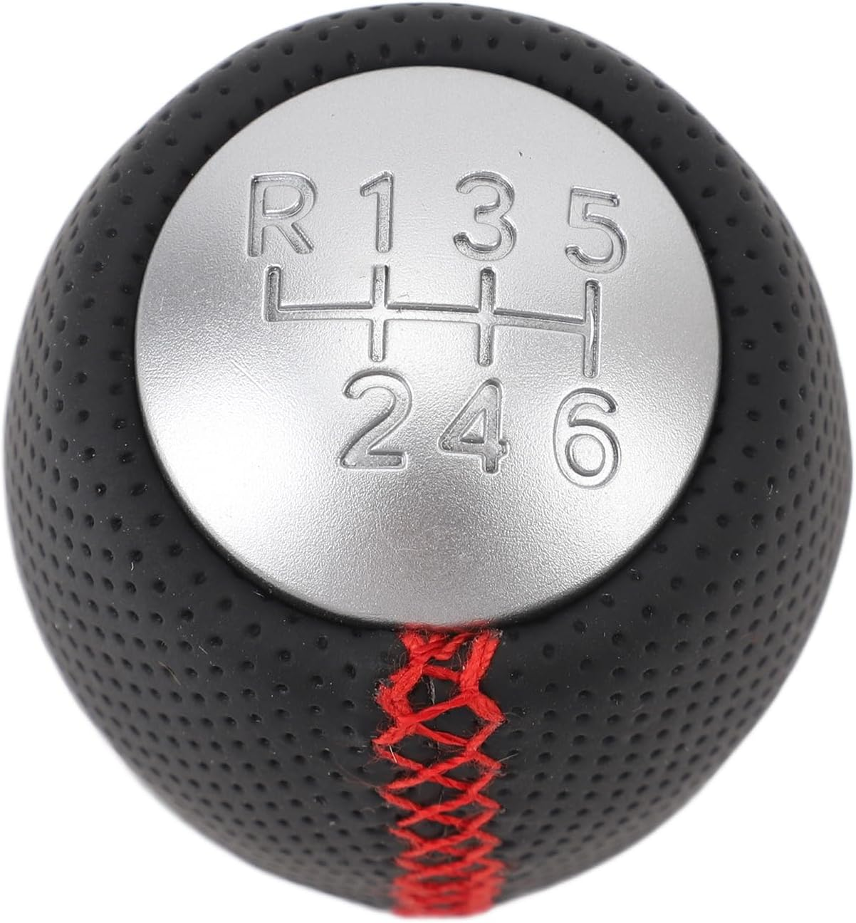 Car Gear Shift Knob,Gear Shift Knob 6 Speed Ergonomic Grip Structure 55344557 Replacement for 159 Brera Spider image number 3