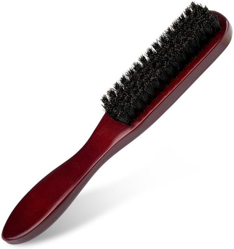 Sleek Bun Beard Brush Boar Bristle Brush Hair Brush Sleek Look Hair Styling Brush for Hair and Beard Styling image number 6