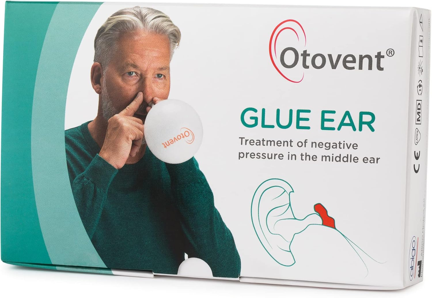 Otovent Adult Autoinflation Device - Treatment for Glue Ear or Otitis Media with Effusion image number 2