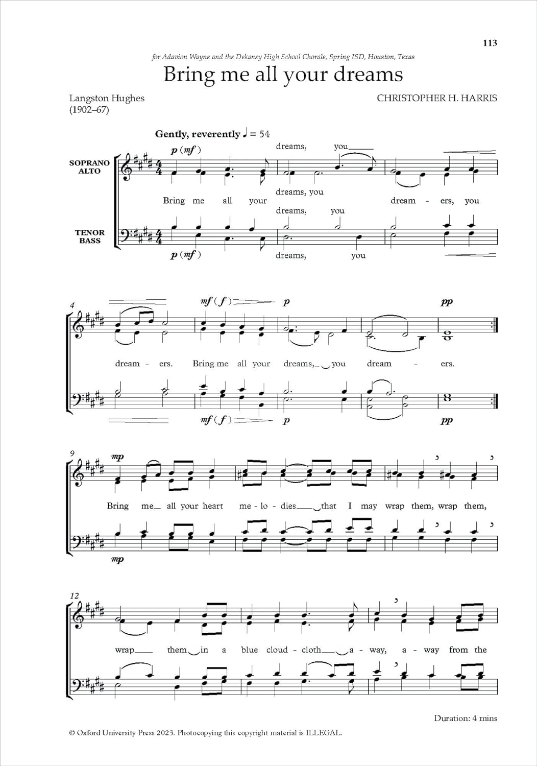 The Oxford Book of Choral Music by Black Composers: Paperback image number 6