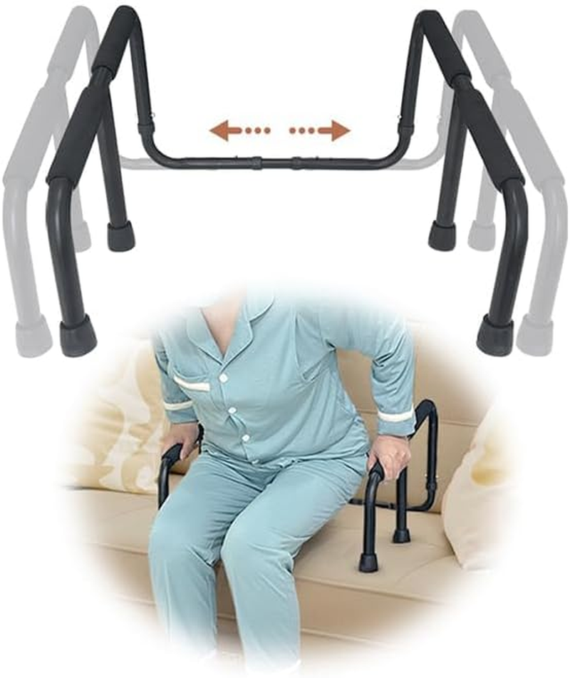 NEPPT Couch Cane Stand Lift Assist for Elderly Standing Aids Supports Assistance Bed Handle Bedside Assist Couch Rail Seniors Fall Prevention Devices Grab Bar Portable Chair Cane image number 1