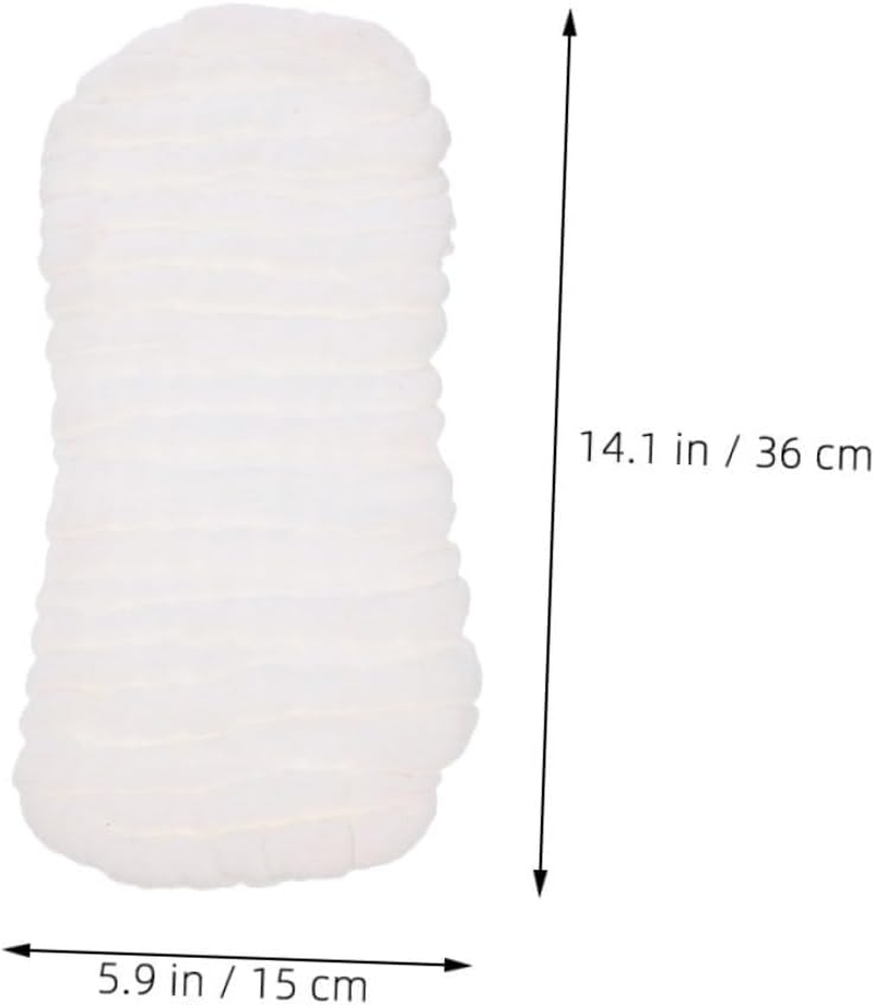 6Pcs Newborn Diapers Liners Cotton Liners for Newborns Reusable Breathable Peanut Shape Cloth Diapers image number 6
