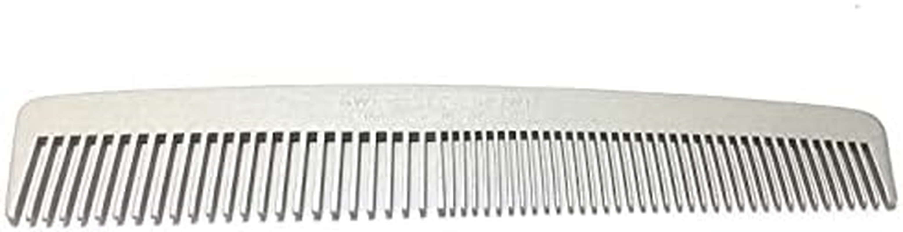 Swedish Crown Aluminium Pocket Comb 13 Cm Anti-Static Fine + Wide Teeth Men'S Comb image number 2