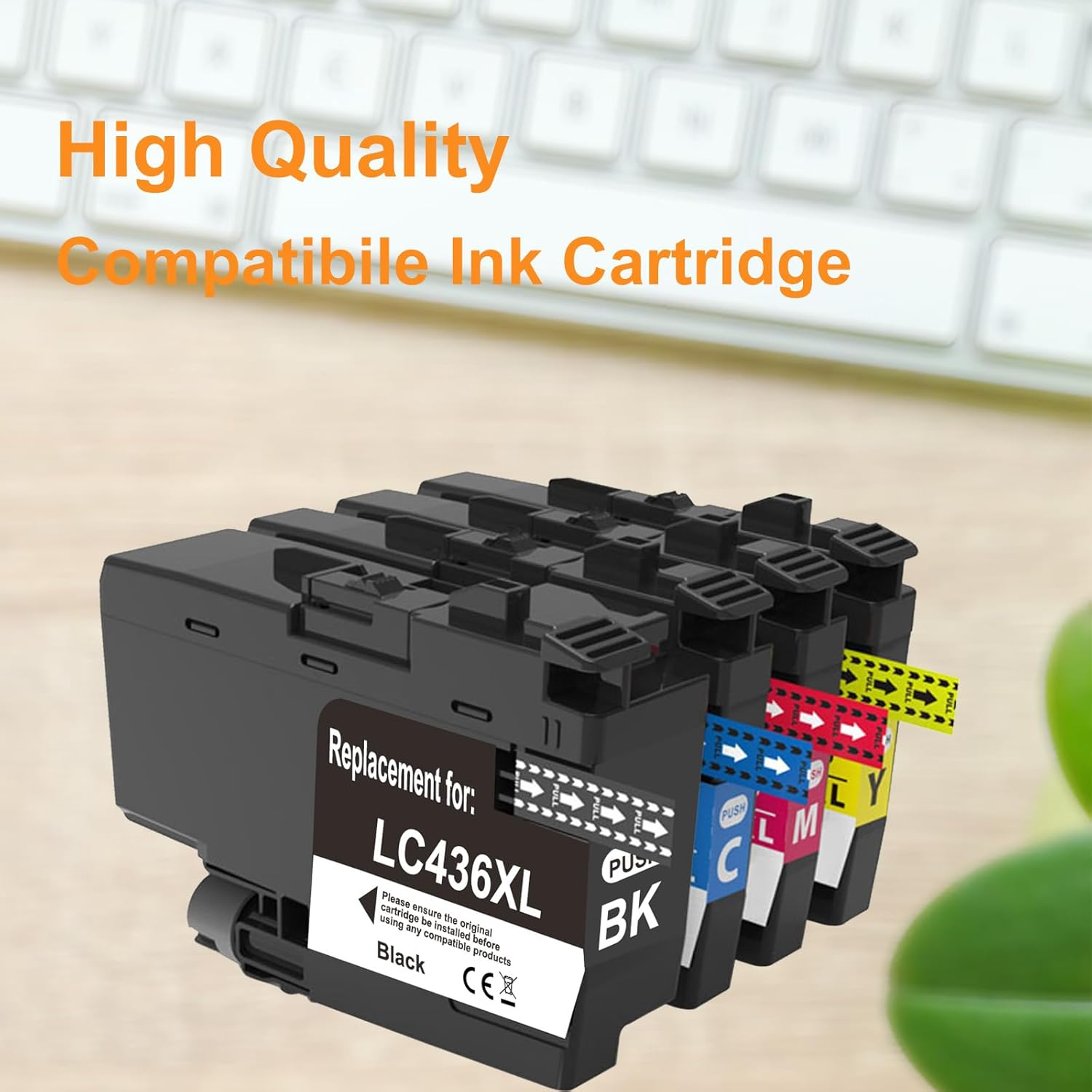 OGOUGUAN Compatible Ink Cartridge Replacement for Brother LC436XL LC436 XL LC436BK Use with Brother MFC-J4340DW MFC-J4440DW MFC-J4540DW MFC-J5855DW MFC-J5955DW MFC-J6555DW MFC-J6955DW MFC-J6957DW image number 3
