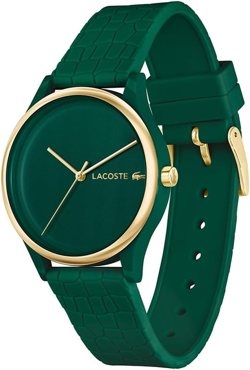 Lacoste Crocodelle Green Silicone Green Dial Women'S Watch image number 5
