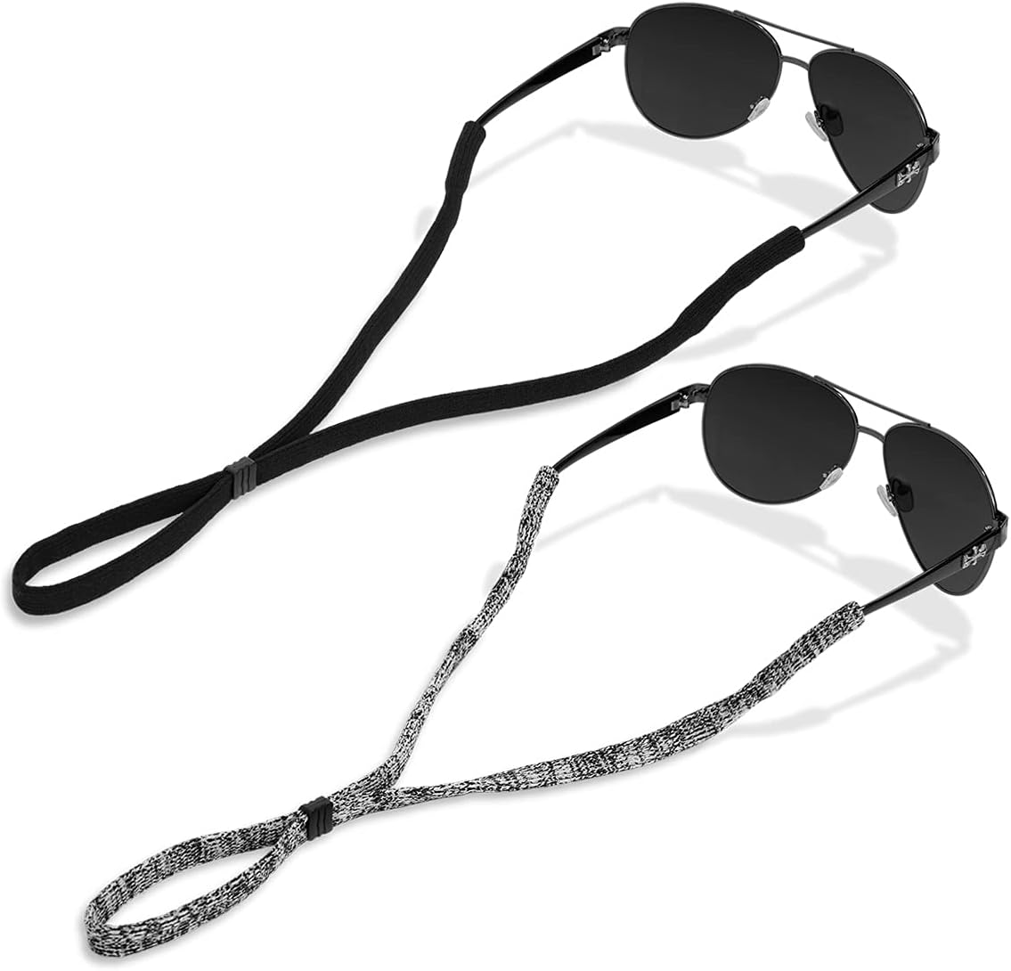 Glasses Strap (Pack of 6) for Men Women Adjustable Sunglasses Eyewear Retainer