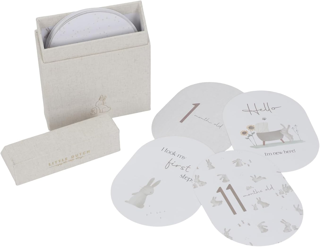 Little Dutch Baby Bunny Milestone Cards image number 5