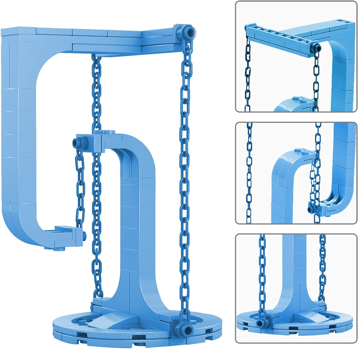 WINNER SPACE Tensegrity Structure Building Blocks Toys,Stem Creative Construction Tensegrity Building Set,Ideas Frame Model Kids Toys,Learning & Education Toy for Boys and Girls,Kids (66 Pcs,Blue) image number 1