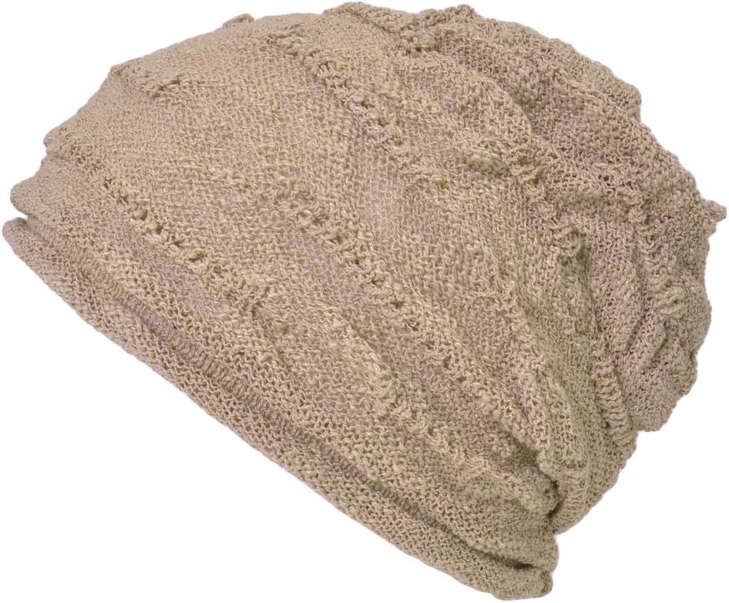 CHARM Mens Summer Cotton Beanie Hat - Slouchy Womens Cooling Light Weight Japan Cap