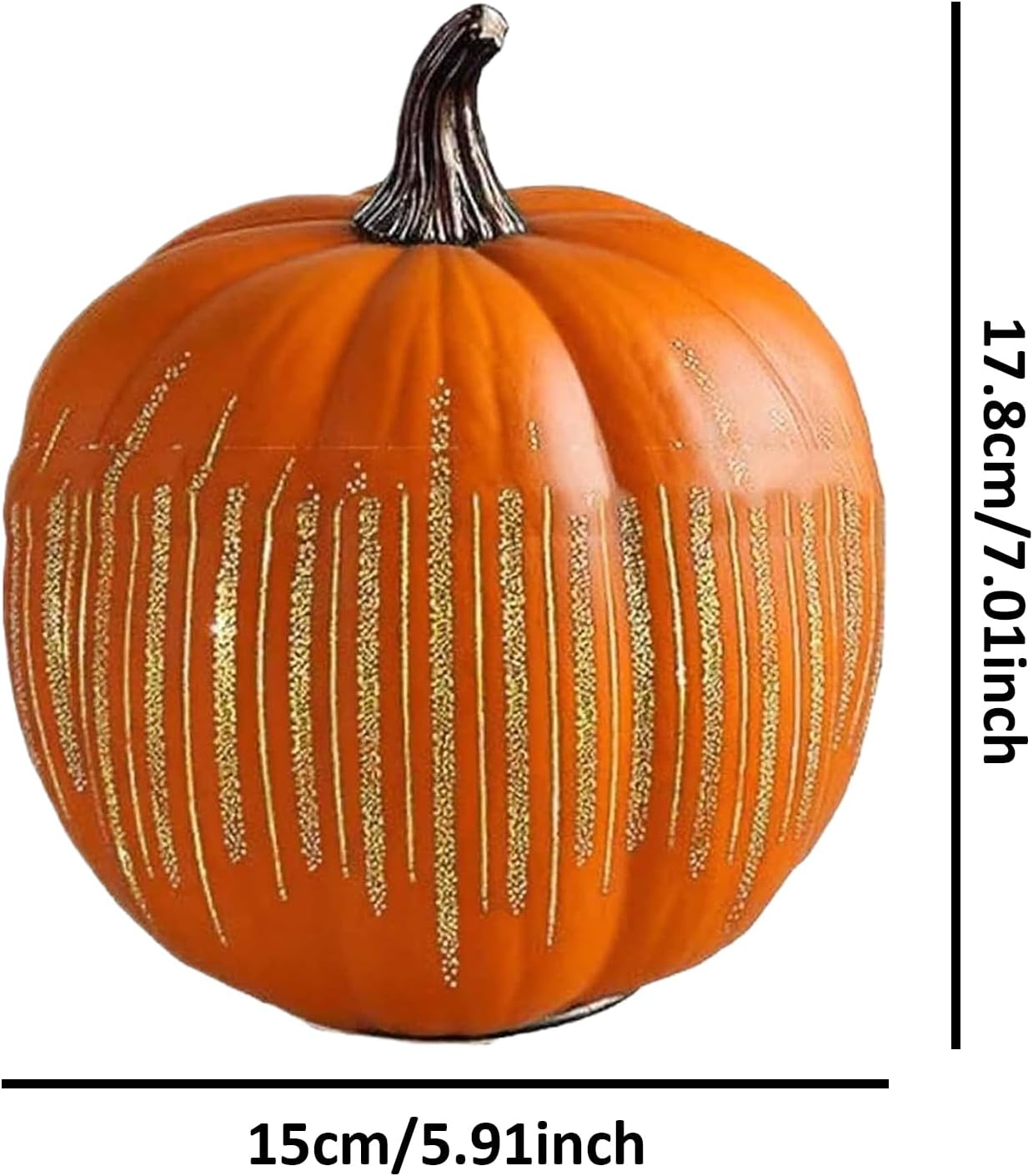 Halloween Pumpkin - Pumpkin Decor Night Lamp | Starry Lamp Timer Lantern with Storage for Festival Party Bedroom Holiday Desk Hallway Home image number 2
